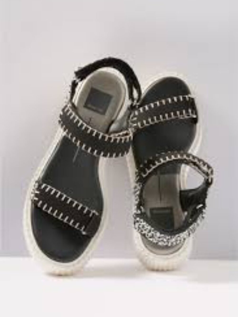 NWOT * *Dolce Vita Debra Chunky Platform Nubuck Leather Sandals** Size 7.5